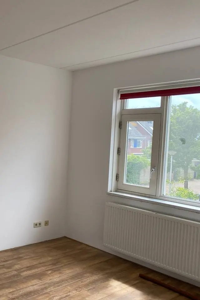 Smooth plaster finish around windows for a sleek look in The Hague and Rotterdam